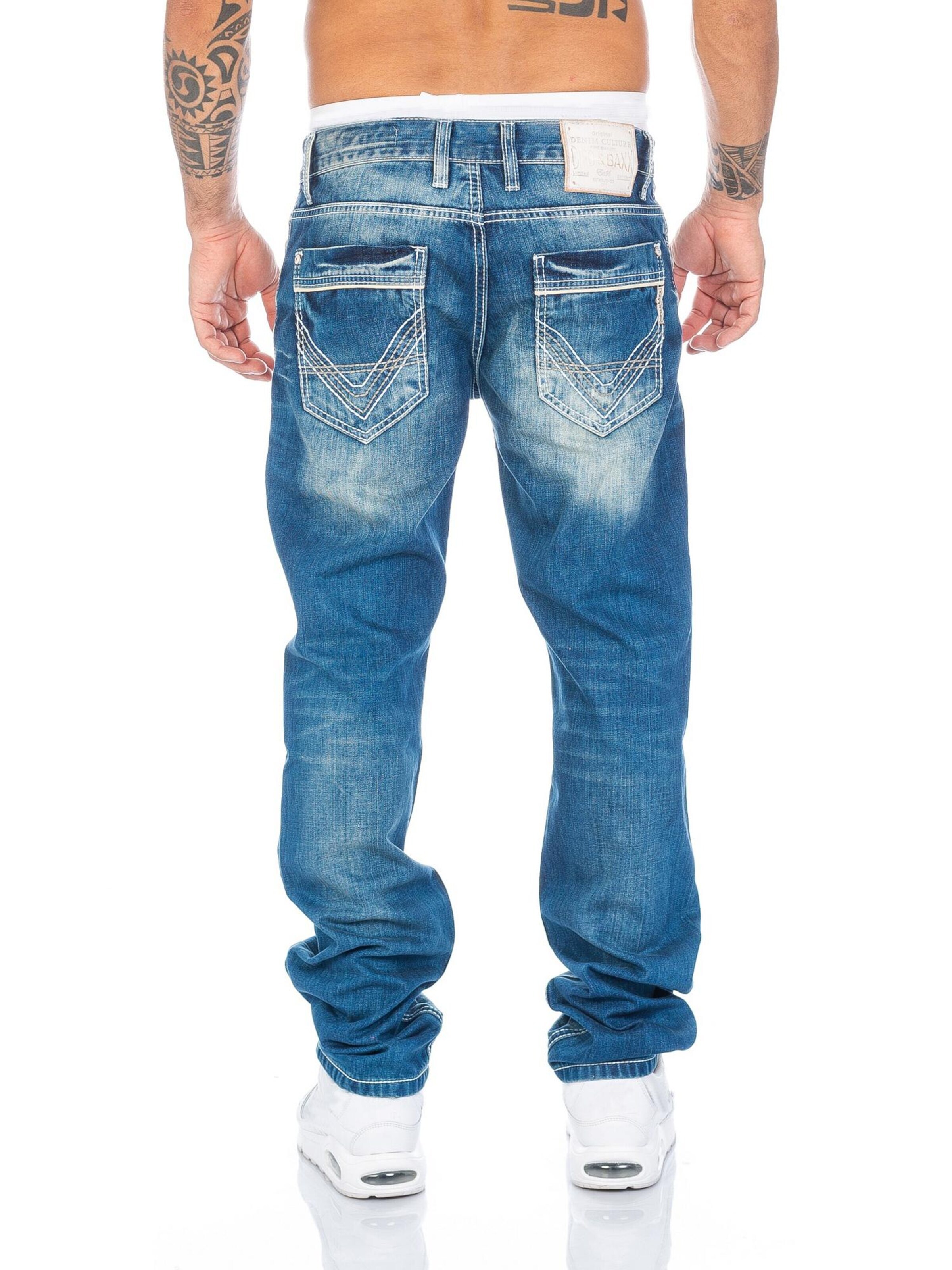 CIPO & BAXX Regular Jeans 'BJ184' in Blue