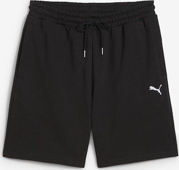 Loosefit Pantalon 'Ess' PUMA en noir : devant