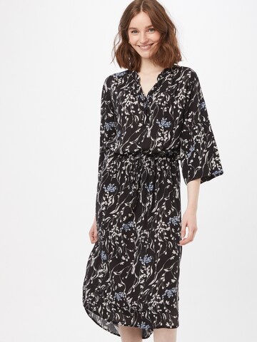 Robe 'Zaya' SOAKED IN LUXURY en noir : devant