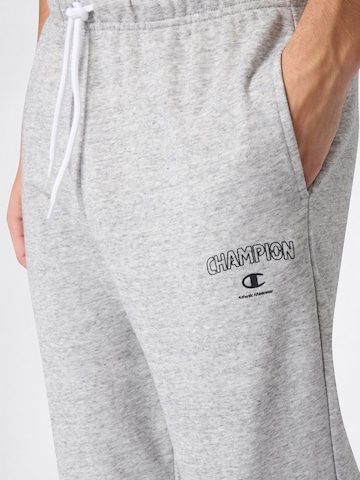 Champion Authentic Athletic Apparel Normální Kalhoty 'Rib Cuff' – šedá