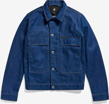 G-Star RAW Between-Season Jacket in Blue: front