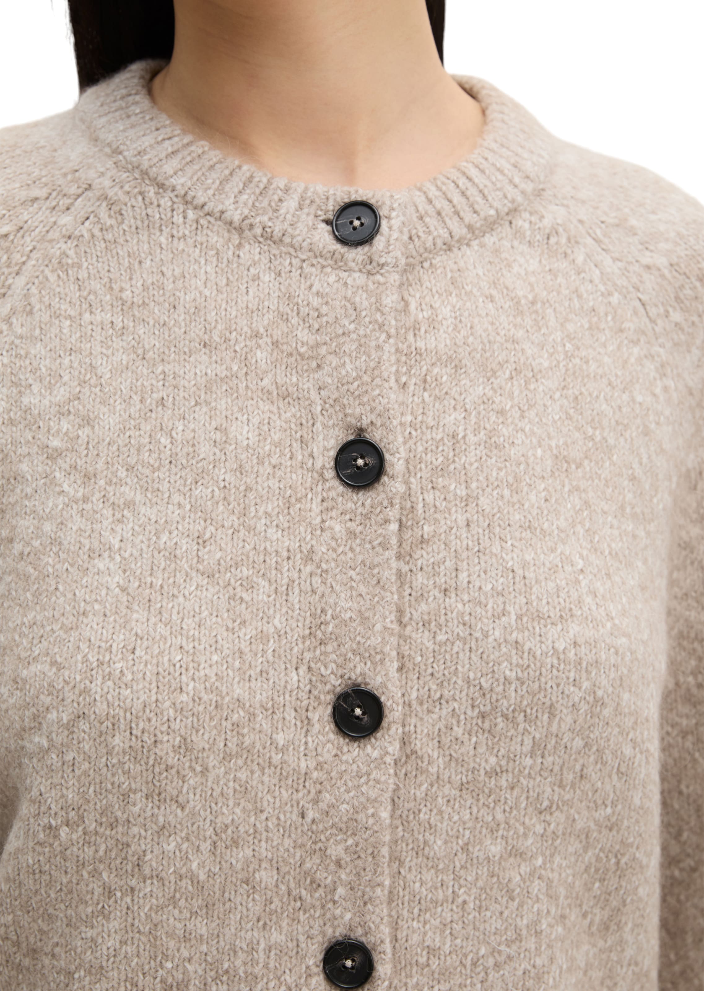 Marc O'Polo Gebreid vest in Bruin