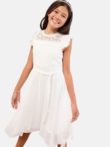 Lipsy Dress in White: front