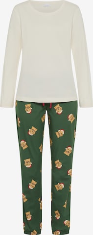 LASCANA Pyjama värissä vihreä: etupuoli