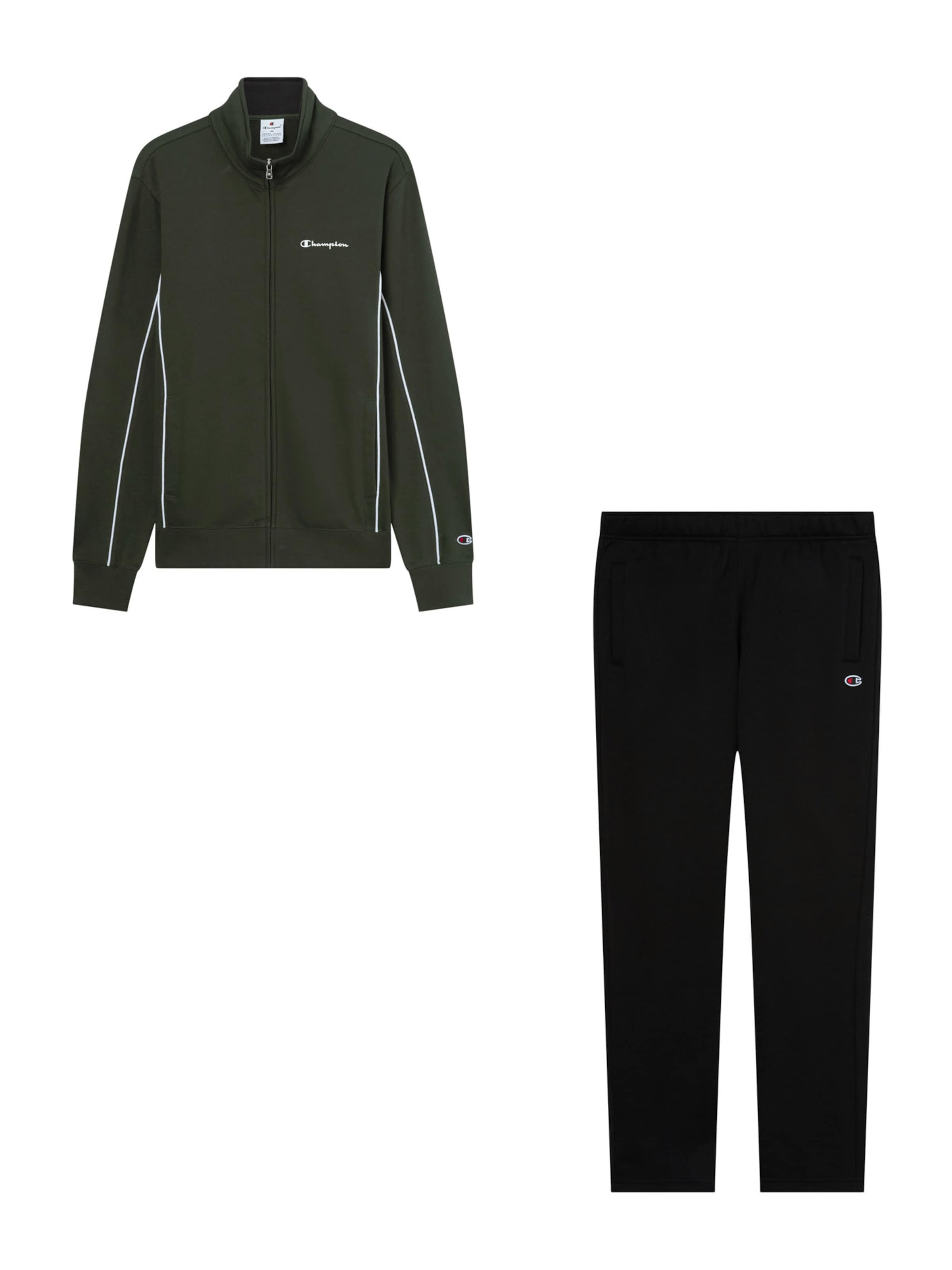 Champion Authentic Athletic Apparel Sweat suit in Green: front