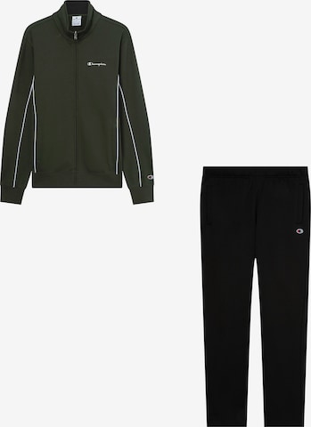Champion Authentic Athletic Apparel Sweatsuit in Green: front