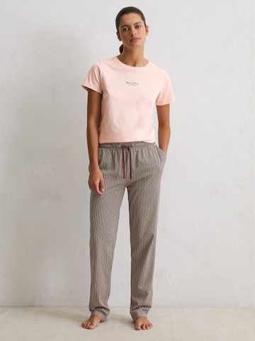 Marc O'Polo Pyjamahose ' Mix N Match Cotton ' in Rot: Vorderseite