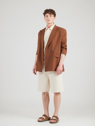 SELECTED - Camiseta 'SLHCOLE' en beige