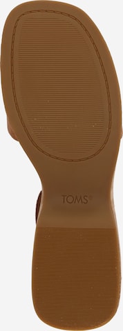 TOMS - Sandália em castanho