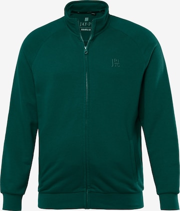 JAY-PI Sweat jacket in Green: front