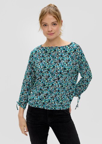 s.Oliver Shirt in Blauw: voorkant