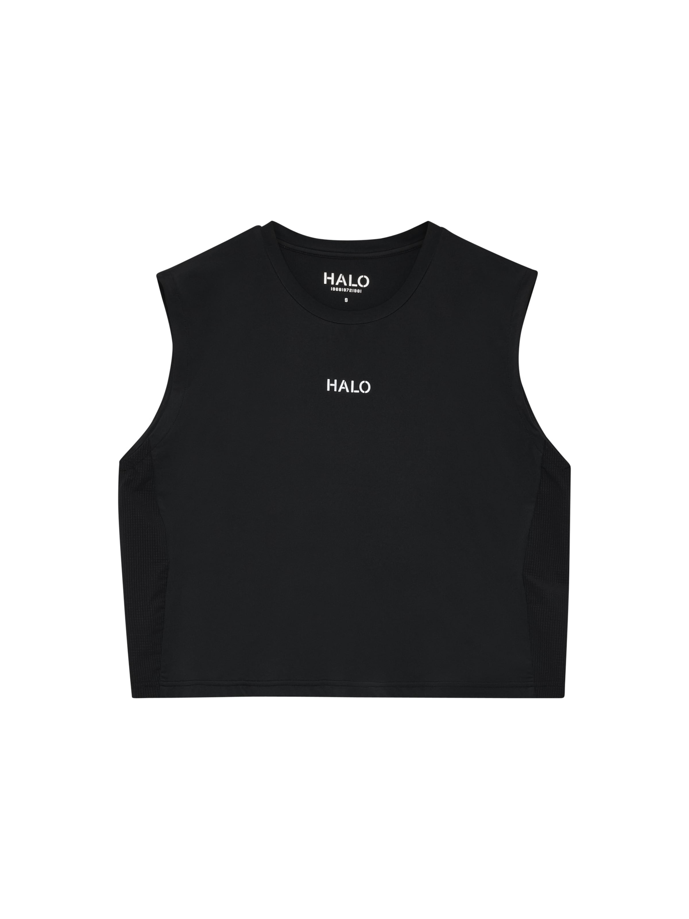 HALO Shirt in Schwarz: Vorderseite
