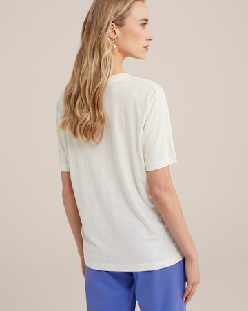 T-shirt WE Fashion en blanc