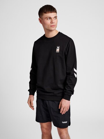 Hummel Sweatshirt in Schwarz: Vorderseite