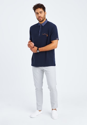 Leif Nelson Shirt in Blauw