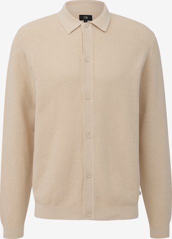 Vestes en maille QS en beige : devant