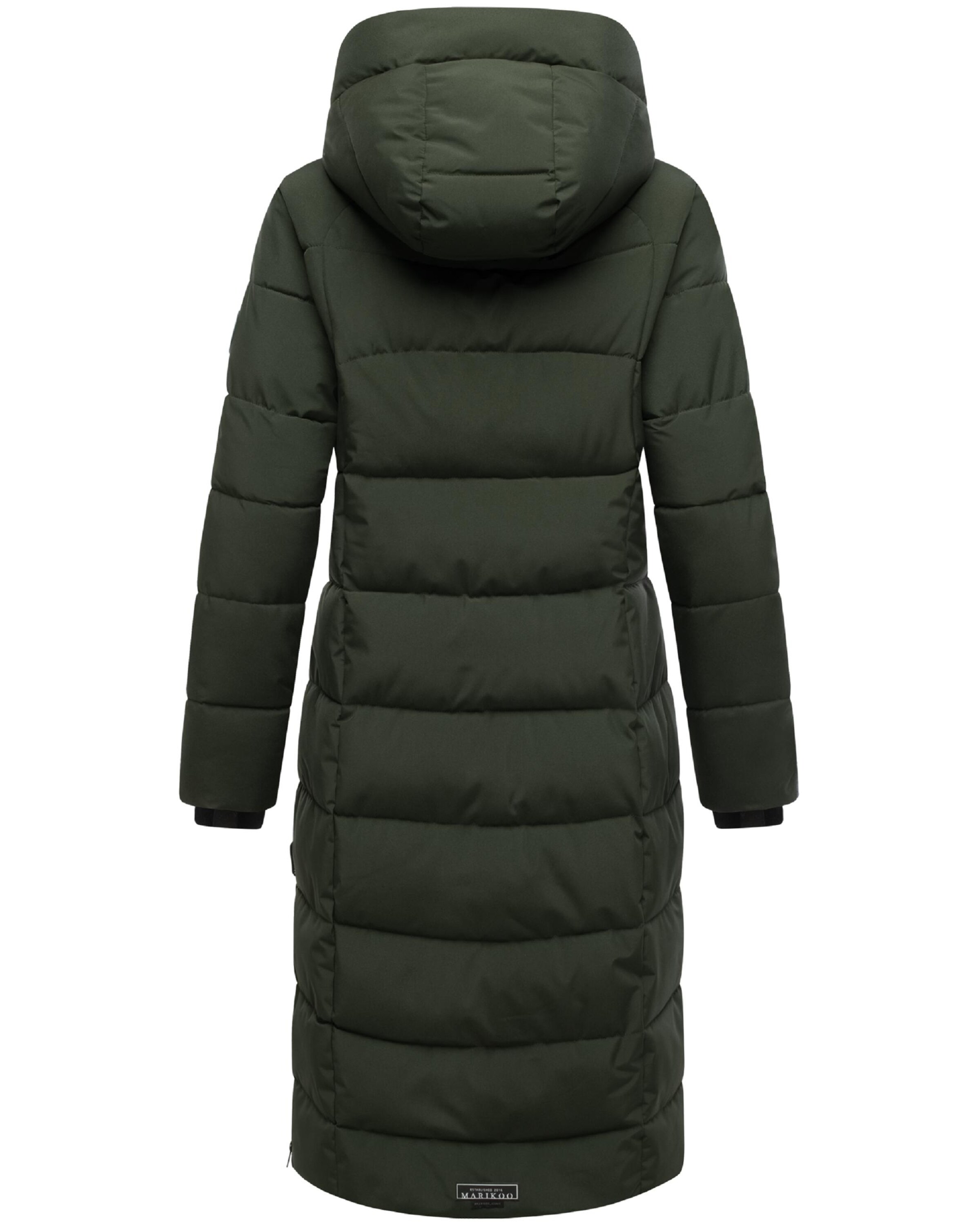 MARIKOO Winter Coat 'Lanitaa XVI' in Green