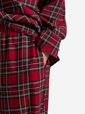 Polo Ralph Lauren Pyjama 'Cozy Flannel ' in Rood