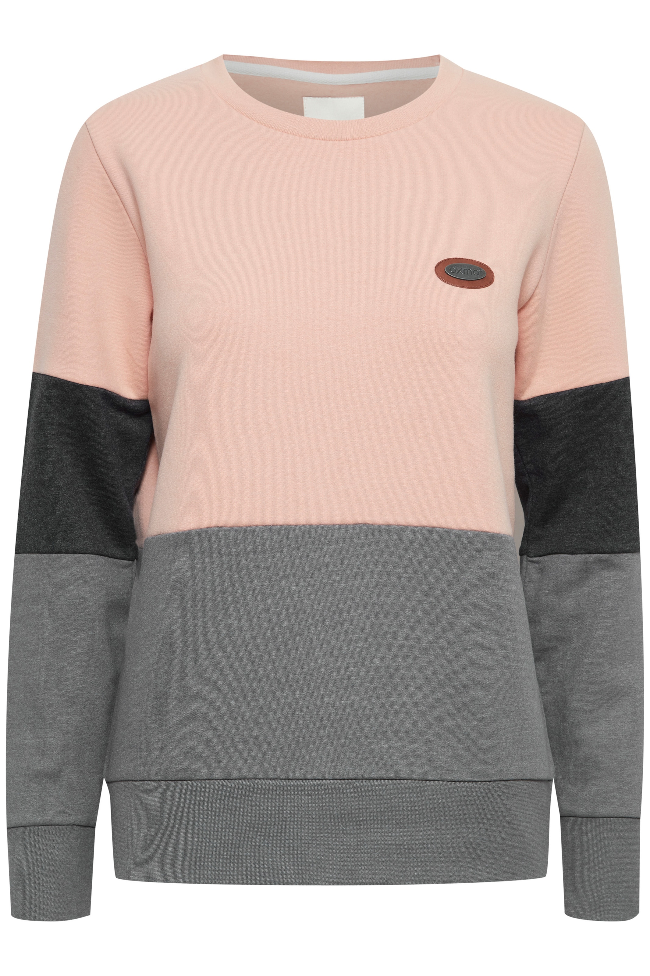 Sweat-shirt 'Trine' Oxmo en mélange de couleurs : devant