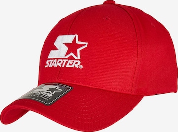 Casquette Starter Black Label en rouge : devant