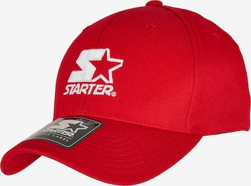 Starter Black Label Cap in Red: front