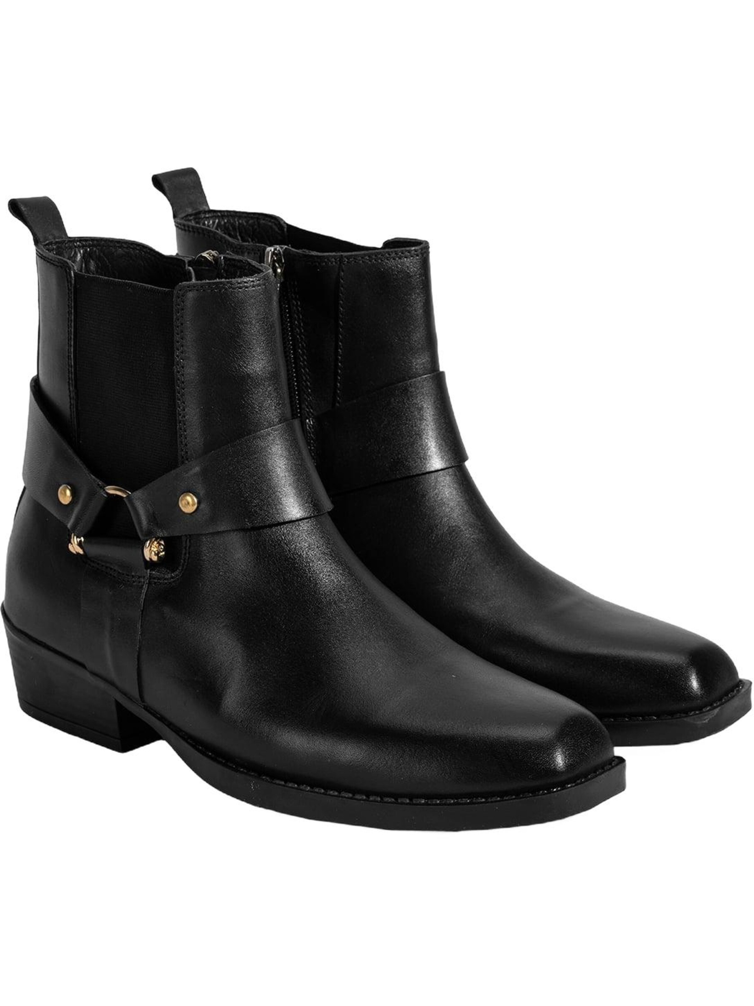 Desa Boots 'Stiefel' in Zwart: voorkant