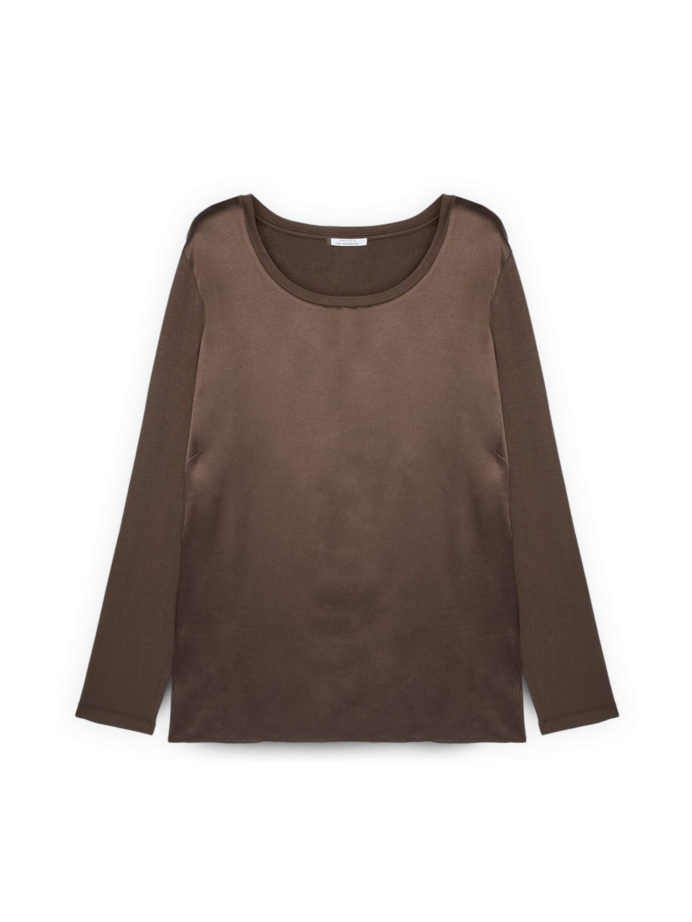 Chemisier Fiorella Rubino en marron : devant