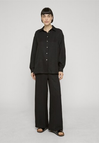 Estelou Wide Leg Hose in Schwarz