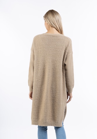 Usha Knit Cardigan in Beige