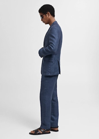 MANGO MAN Regular fit Suit Jacket 'Salerno' in Blue
