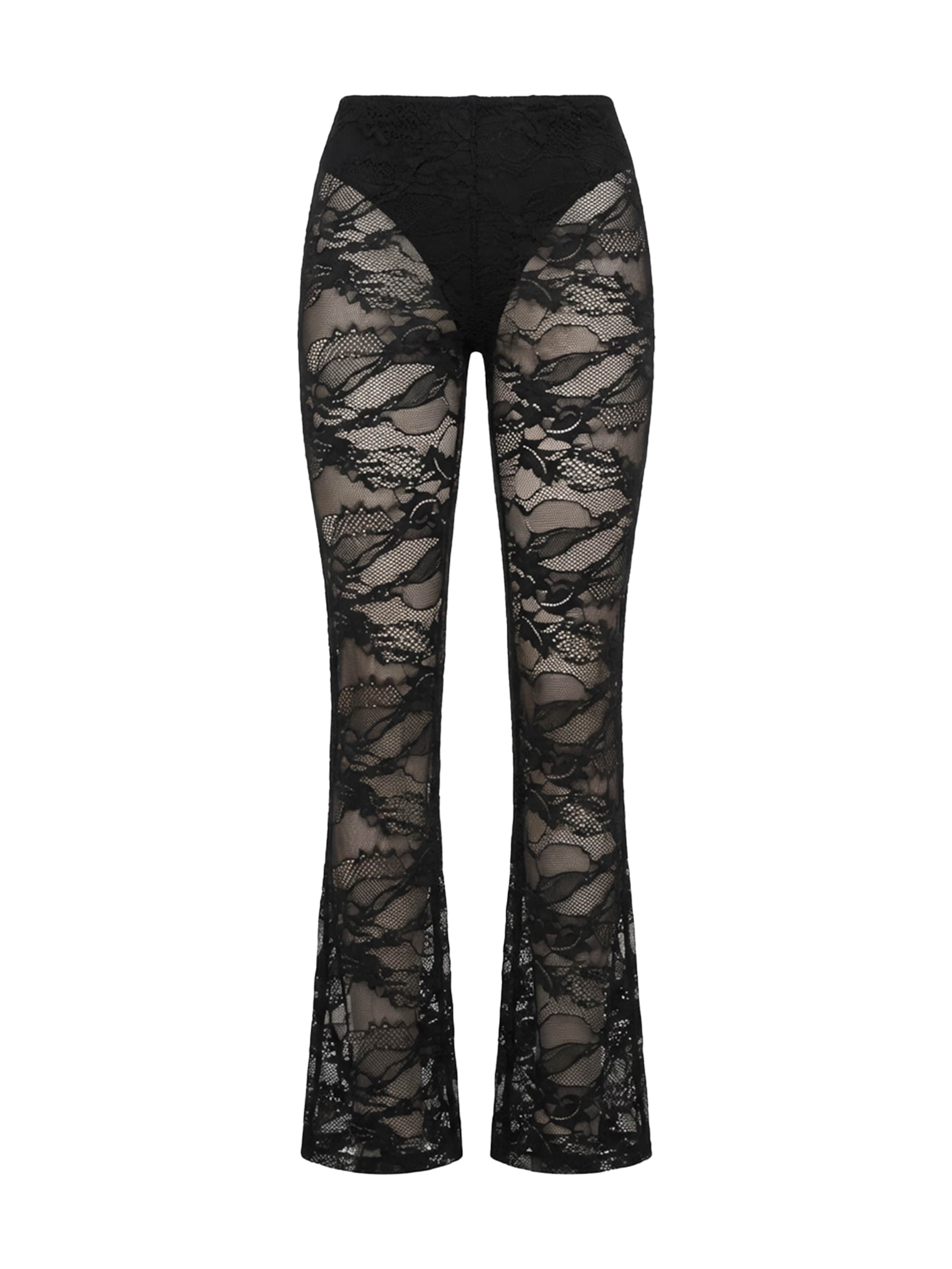 Kelnės 'Lace trousers' iš MYLAVIE by Sarah Harrison, spalva – juoda, Prekių apžvalga