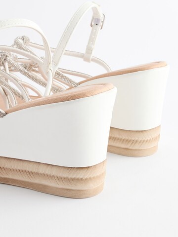 Next Босоножки 'Forever Comfort®' в Белый