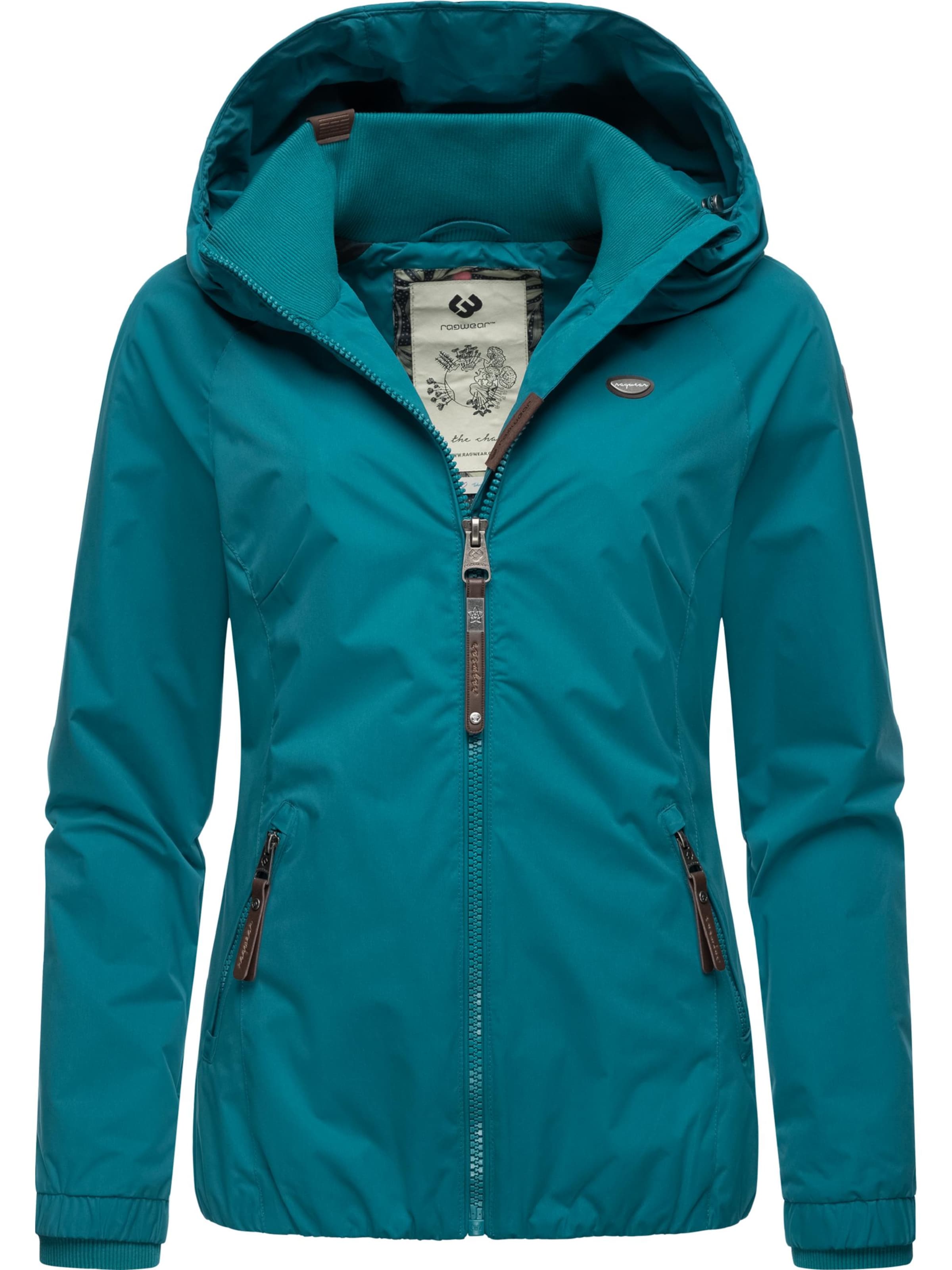 Veste fonctionnelle 'Dizzie' Ragwear en bleu : devant