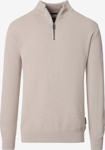 CASAMODA Trui 'Basic' in Beige: voorkant