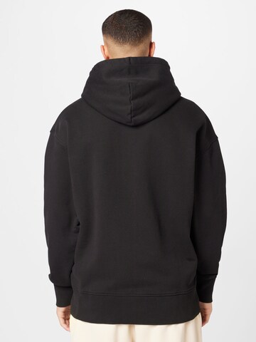 TOMMY HILFIGER Zip-Up Hoodie in Black