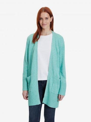Betty & Co Knit Cardigan in Green: front