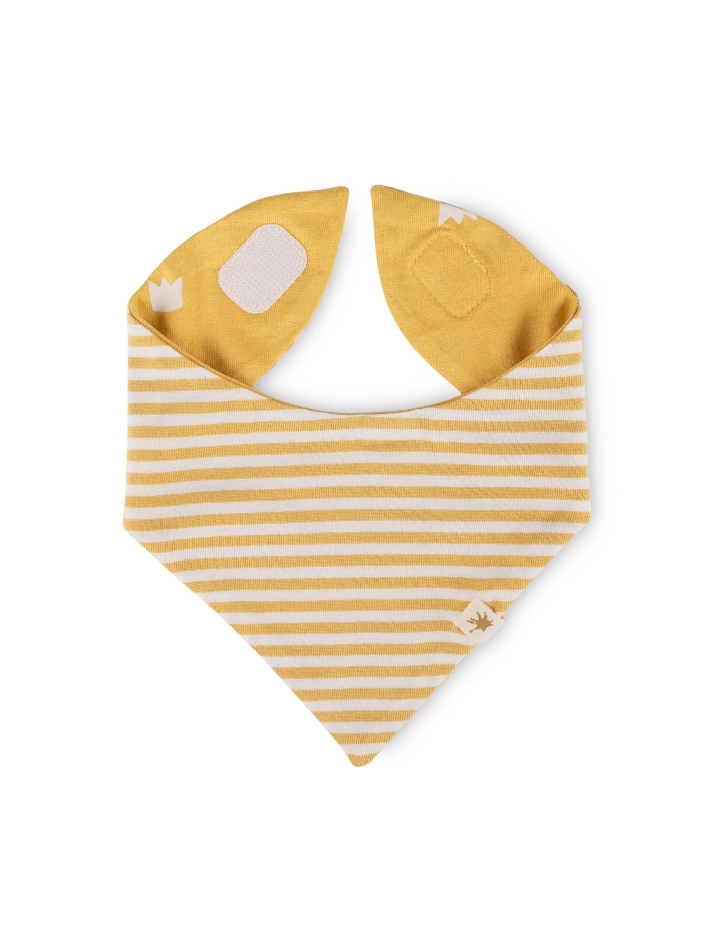 SIGIKID Scarf 'Wendehalstuch Classic Baby' in Yellow: front