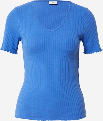 JDY Shirt 'FRANSISKA' in Blauw: voorkant