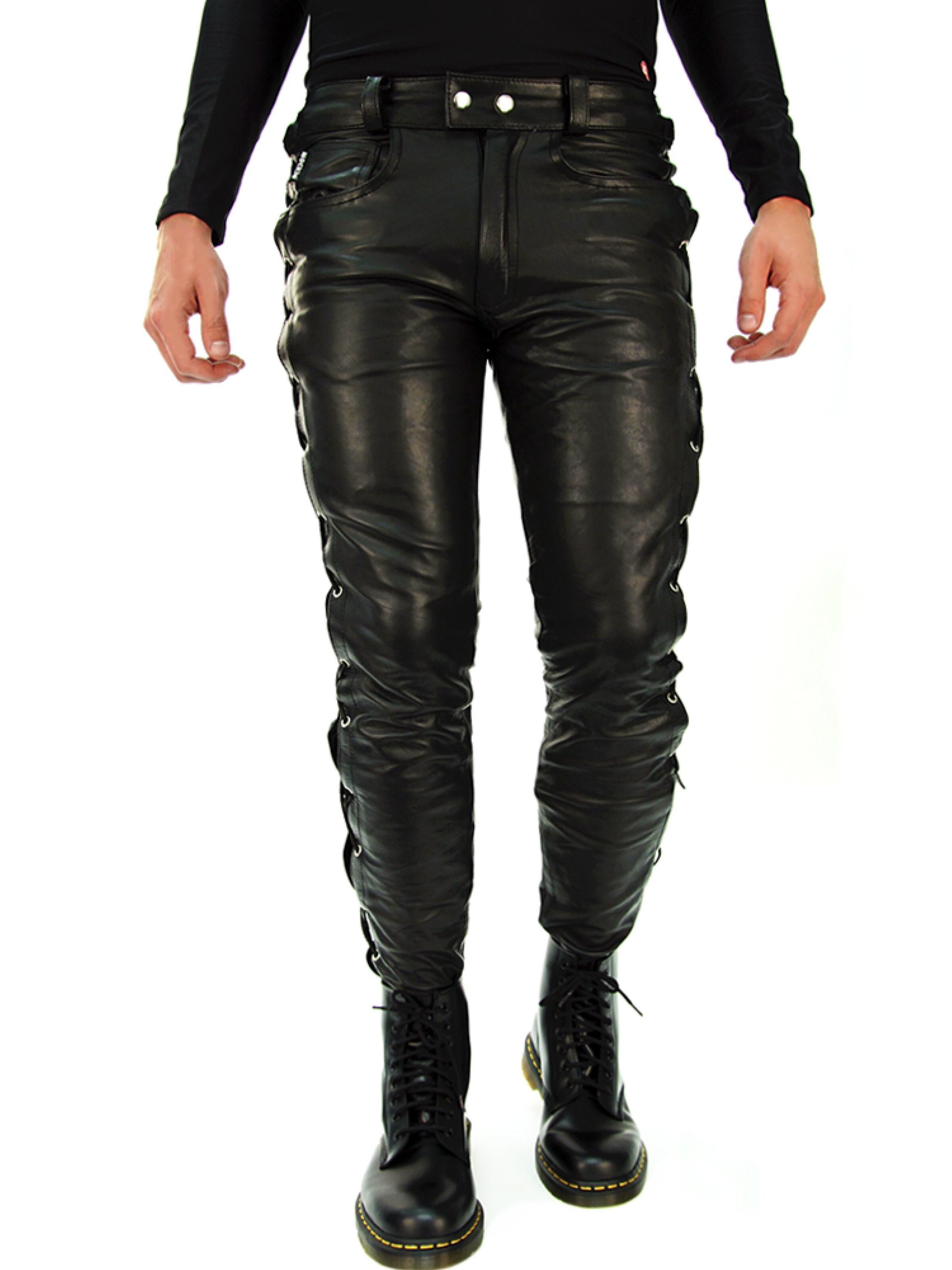BOCKLE Skinny Hose‌‌‌‌‌‌‌‌‌ in Schwarz: Vorderseite