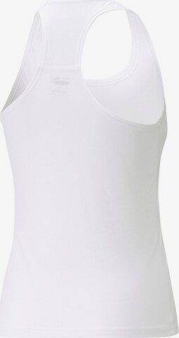 PUMA - Top deportivo en blanco