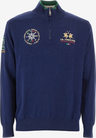 Pullover di La Martina in blu: frontale