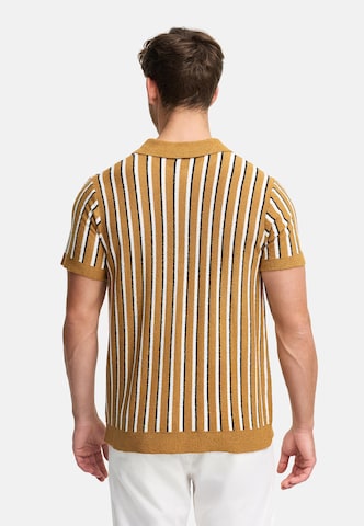 Coupe regular Chemise 'INKaziz' INDICODE JEANS en marron