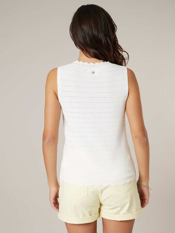 Cardigan 'Ideli' Deeluxe en blanc