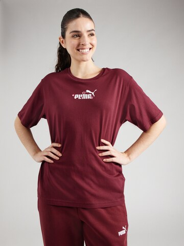 Tricou 'Ess Nature 2.0.' de la PUMA pe roșu: față