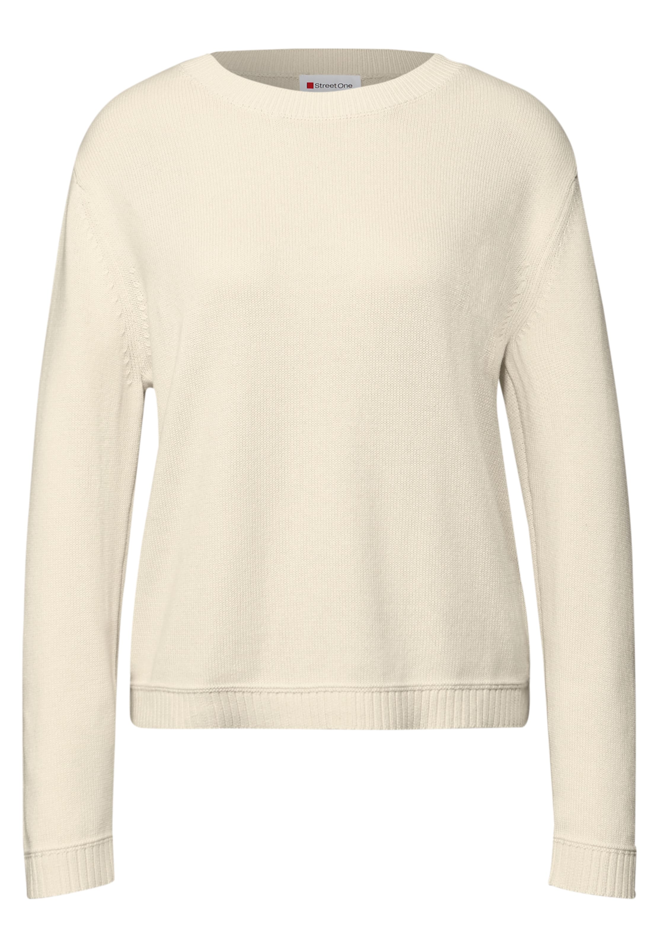STREET ONE Pullover in Beige: Vorderseite