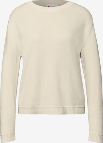 STREET ONE Sweater in Beige: front