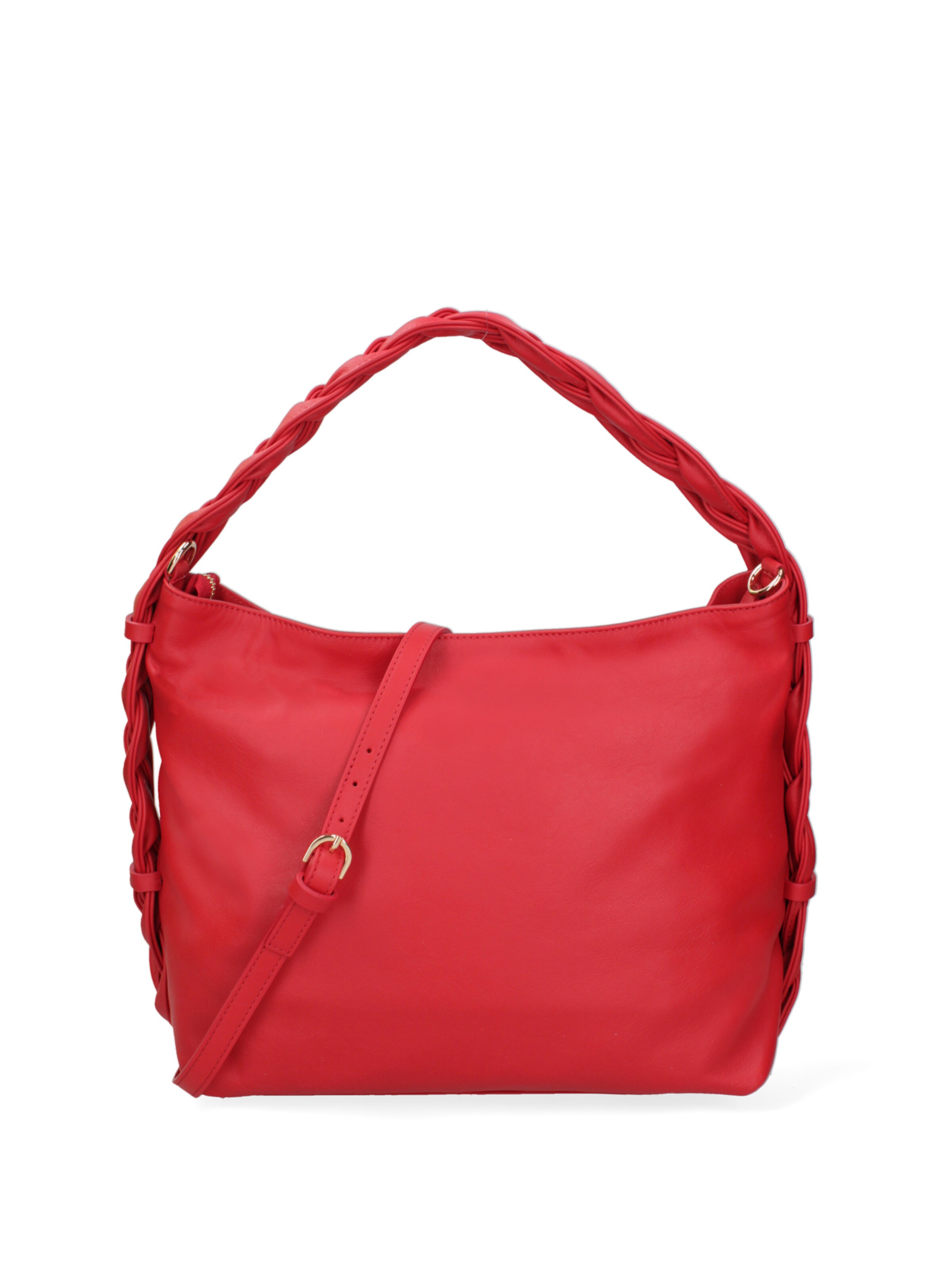 Borsa a spalla di Gave Lux in rosso: frontale
