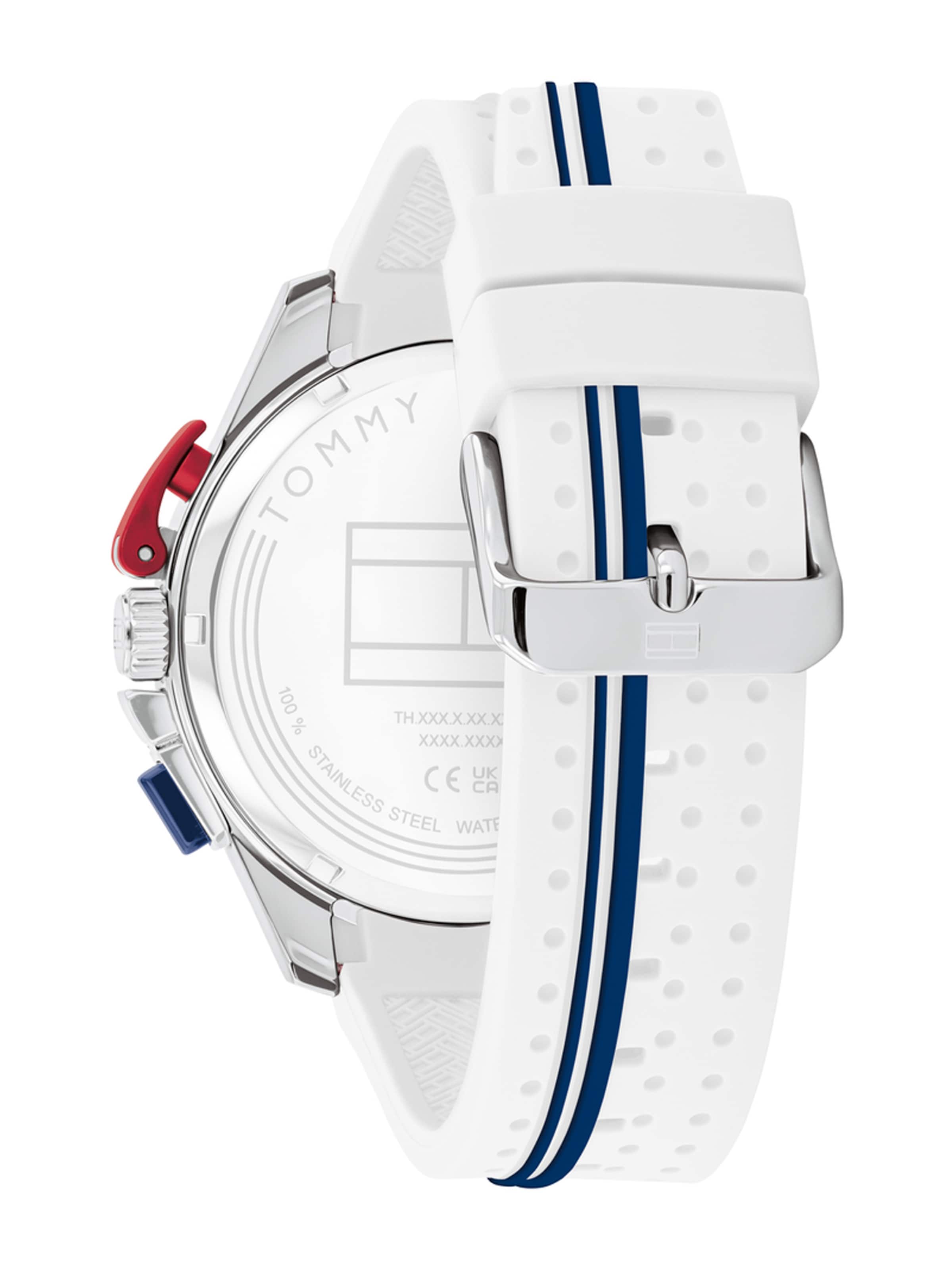 TOMMY HILFIGER Analóg órák 'BANK' - fehér