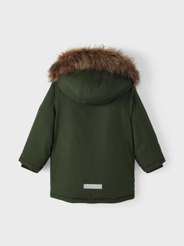 NAME IT Winter Jacket 'MACE' in Green