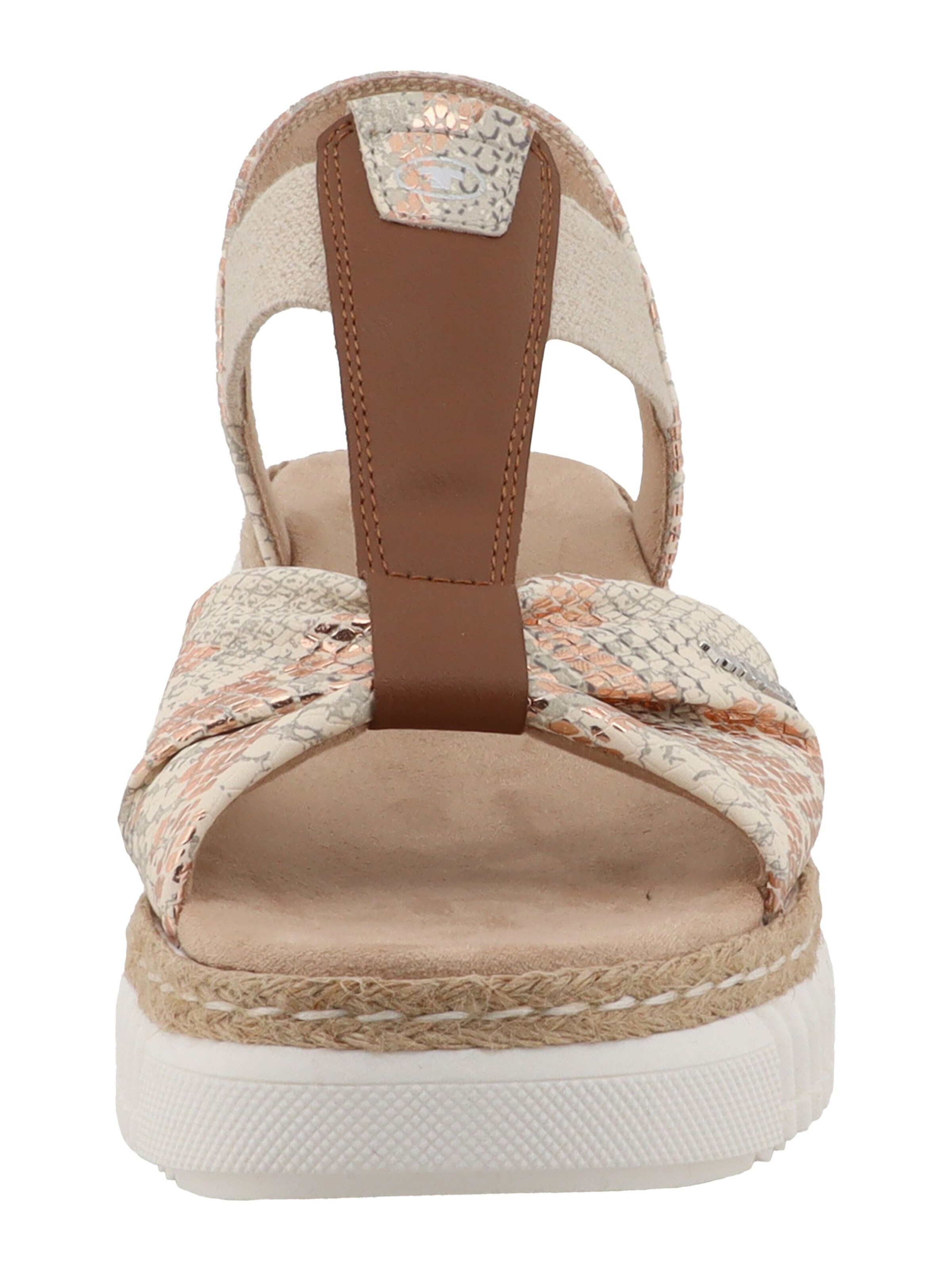 TOM TAILOR Sandals in Beige